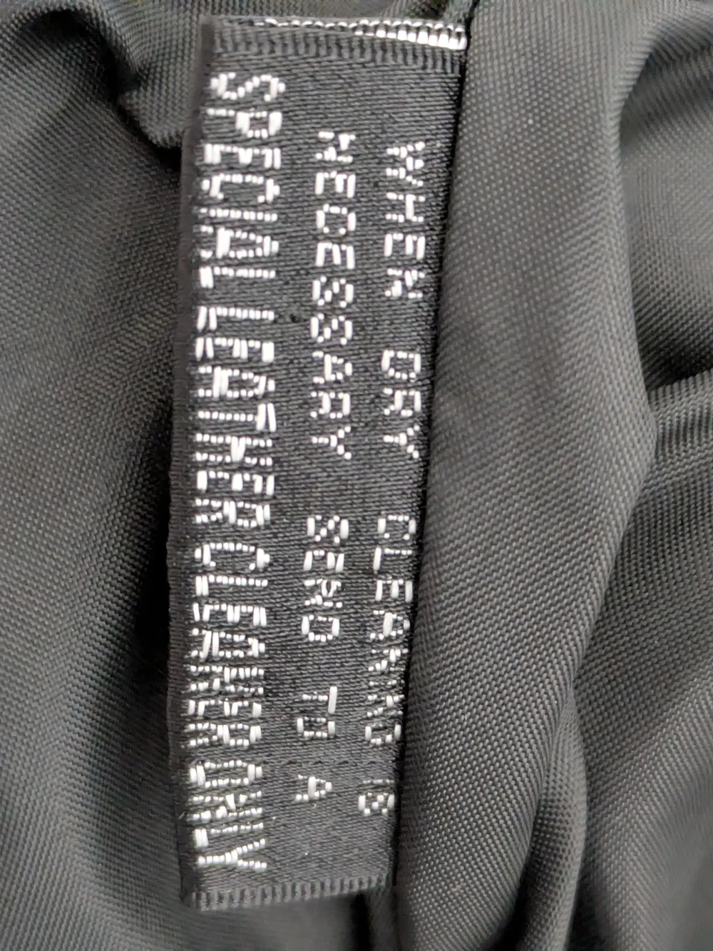 Vintage Black Leather Cropped Jacket Womenβs L Fitted Waist Textured Button Fron - Picture 10 of 10